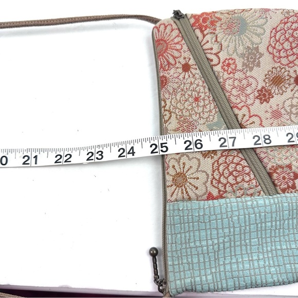 Maruca Tomboy Crossbody Bag Floral Tapestry Handbag Handmade Colorado Brand New - Picture 9 of 9